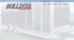 Desktop Screenshot of bulldogtrailers.com